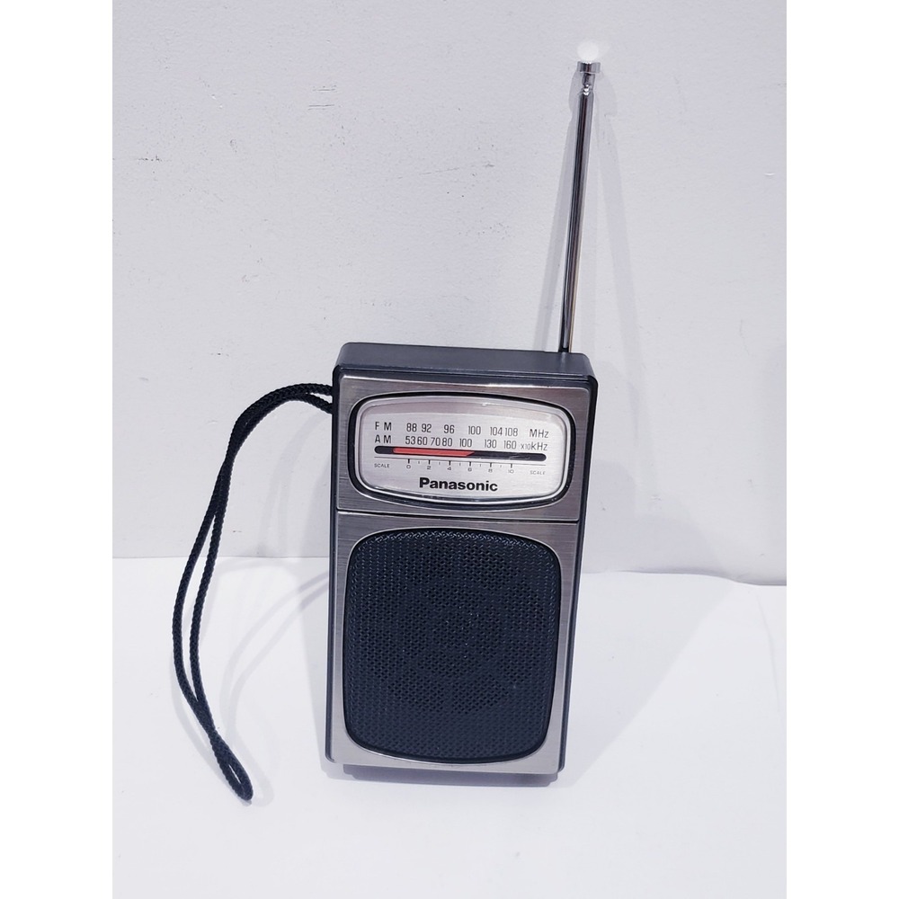 Panasonic RF-504 Transistor AM-FM Radio  - Tested Working
